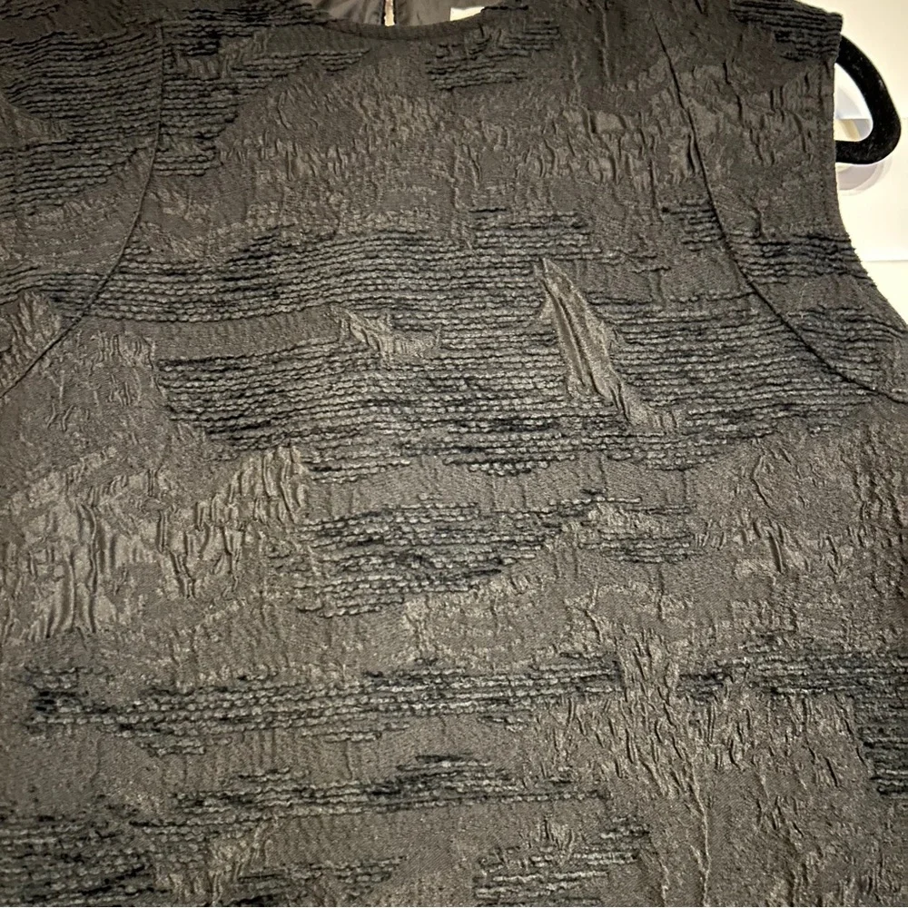 Henrik Vibskov Dart Sleeveless Dress in Fishes Black Black Size Small - Picture 6 of 10